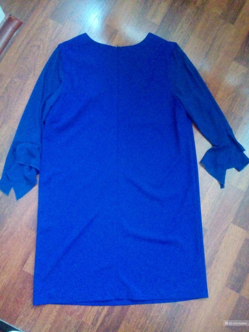 Платье Ярко-синего цвета Rinaschemento 50 размер. Российский размер 48-50. Италия.