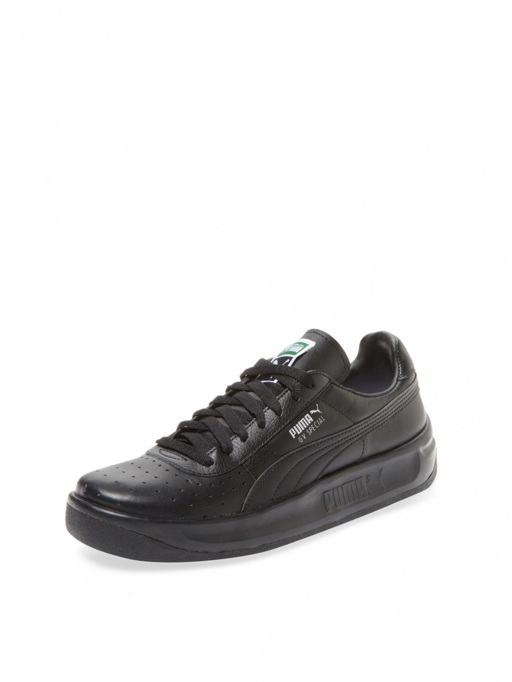 Кожаные мужские кеды Puma. Размер 10US/9UK/43EUR. По стельке 28 см. Черные.