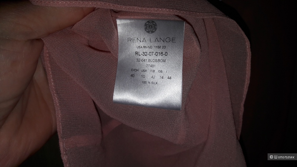 Топ без рукавов дорогого немецкого бренда "Rena Lange", размер указанный на этикетке – 40 (Немецкий Размер) 48 (RU)