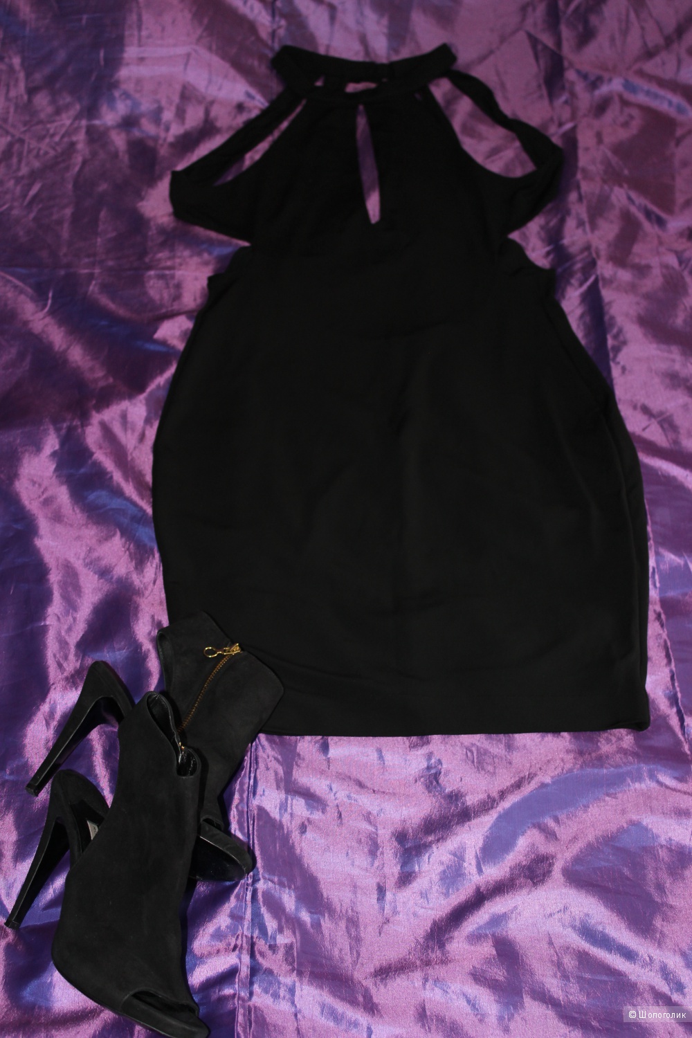 Платье DSQUARED2, Италия, размер L (На 46-48 Rus), цвет черный