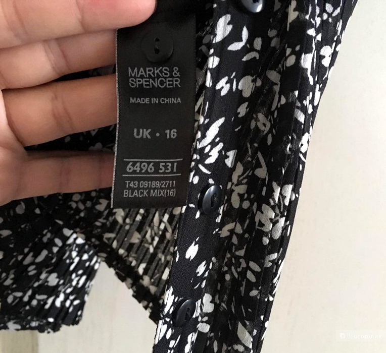 Летняя блузка Marks&Spencer,  UK 16 (наш 46-48)