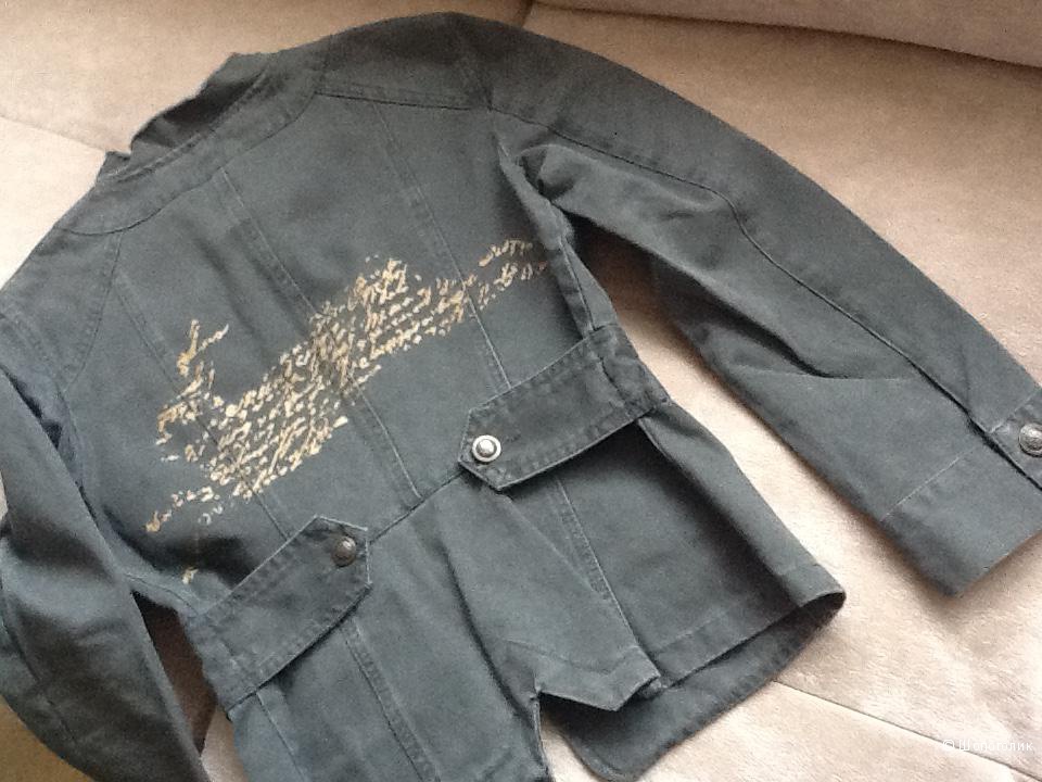 Куртка- пиджак из денима , Vila, 42-44