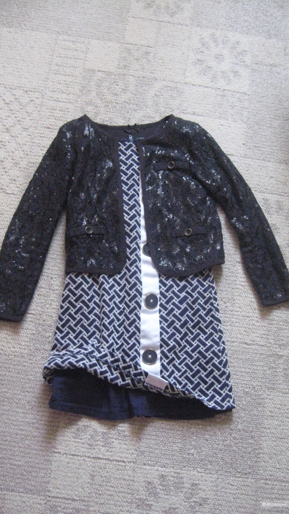 Красивый пиджачок для маленькой модницы NEXT 6-7 лет