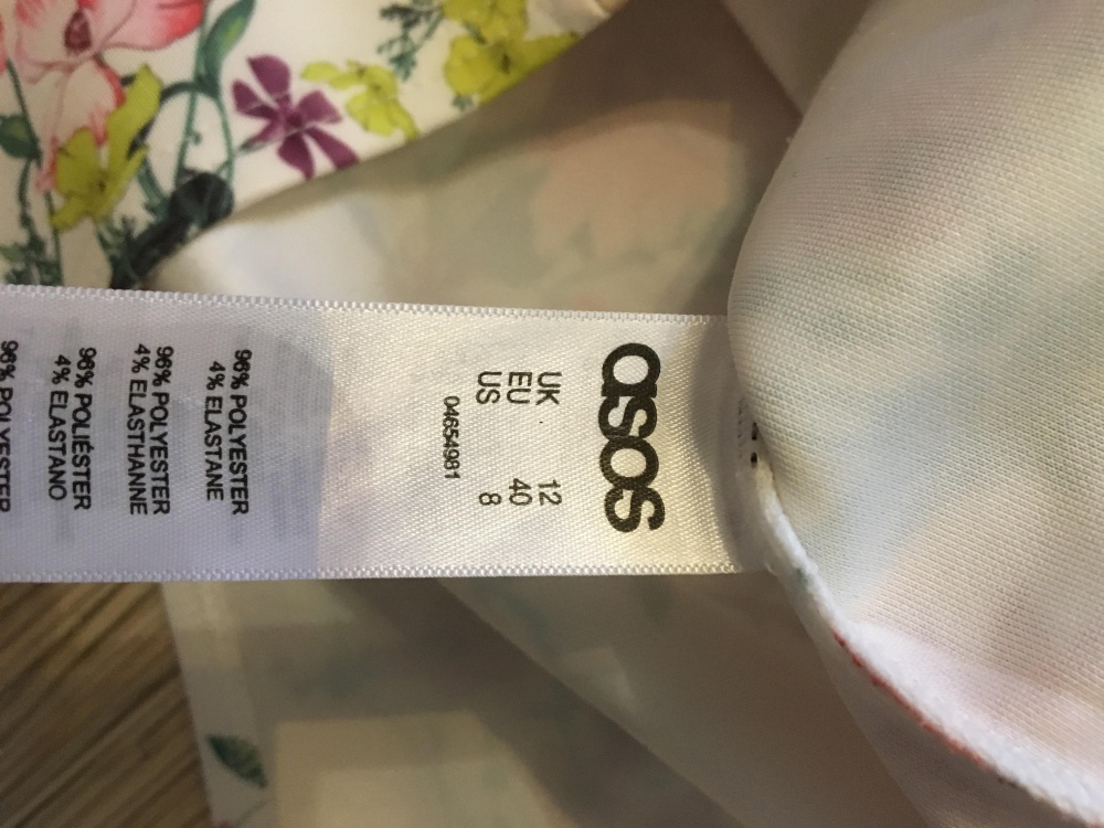 Платье Asos, размер 8