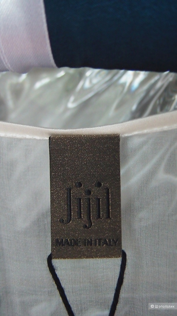 Летнее платье-свитшот из шелка и хлопка Jijil, размер S
