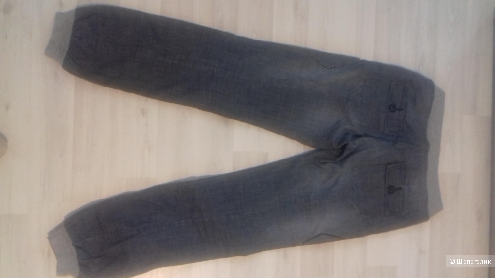 Комплект - джинсы в спортивном стиле и футболка Yes! Miss Италия,  размер 42-44