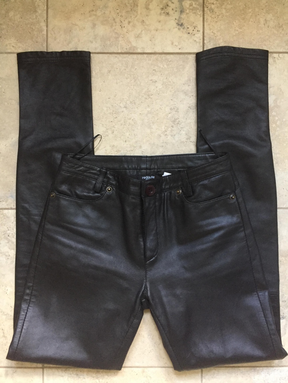 Кожаные брюки Redoute creation XS