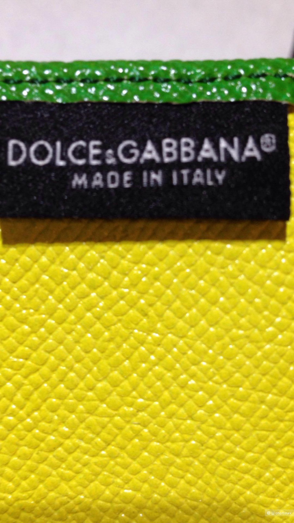 DOLCE&GABBANA обложка на паспорт с принтом Caretto Siciliano Новая.Оригинал