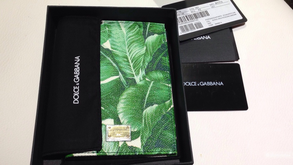 DOLCE&GABBANA обложка для паспорта.новая.оригинал