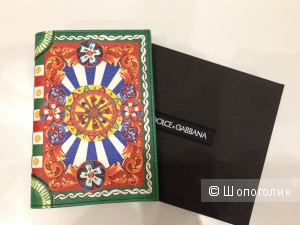 DOLCE&GABBANA обложка на паспорт с принтом Caretto Siciliano Новая.Оригинал