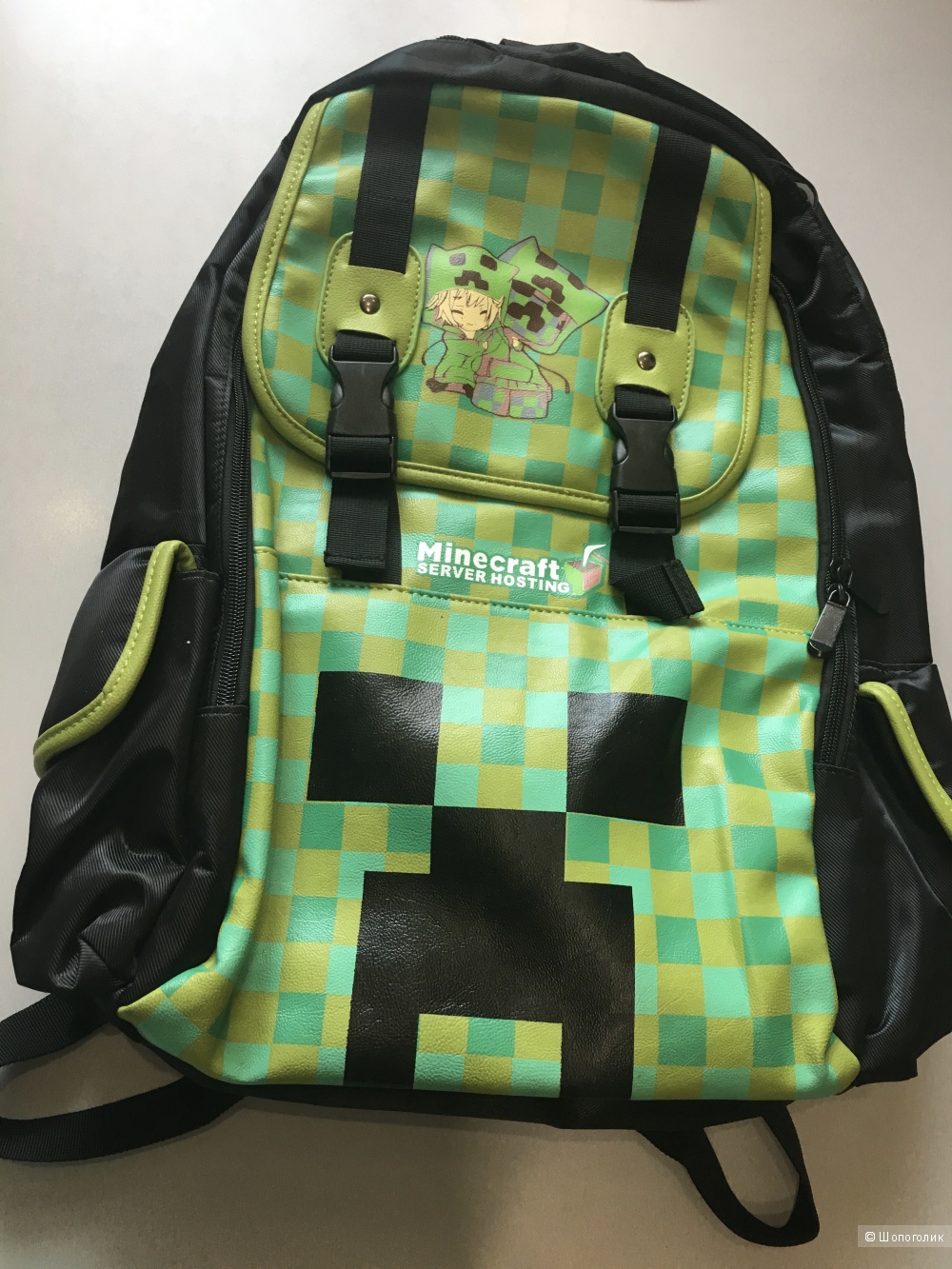 Рюкзак для поклонников Minecraft.