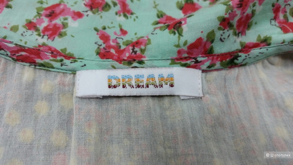 Хлопковая летняя блуза Dream бохо-стиль 44-46 р-р
