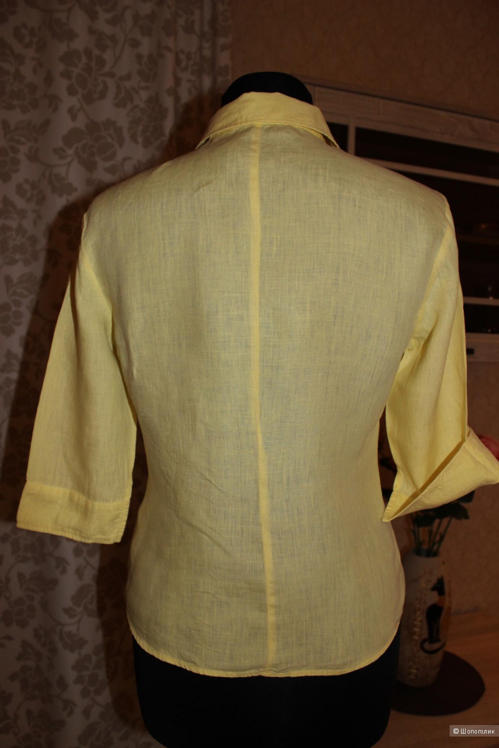 Льняная рубашка MAX&CO, размер 42-44