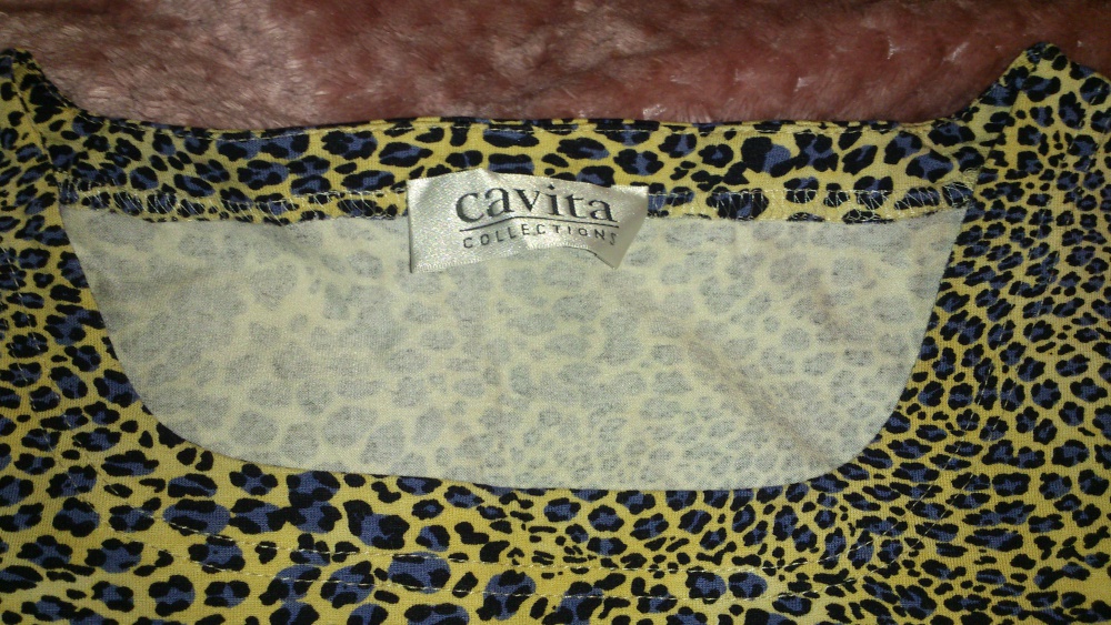 Блузка = футболка CAVITA, размер 46(нем) = 52-56 (рос), Германия
