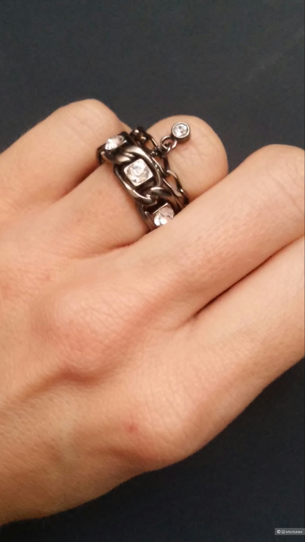 Новое кольцо Dyrberg Kern, размер 2