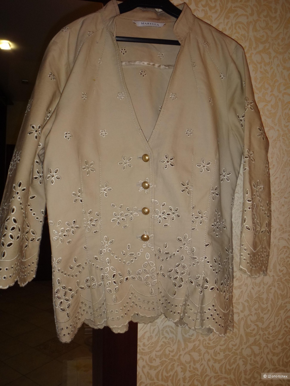 Летний пиджак 42-44 размер Италия