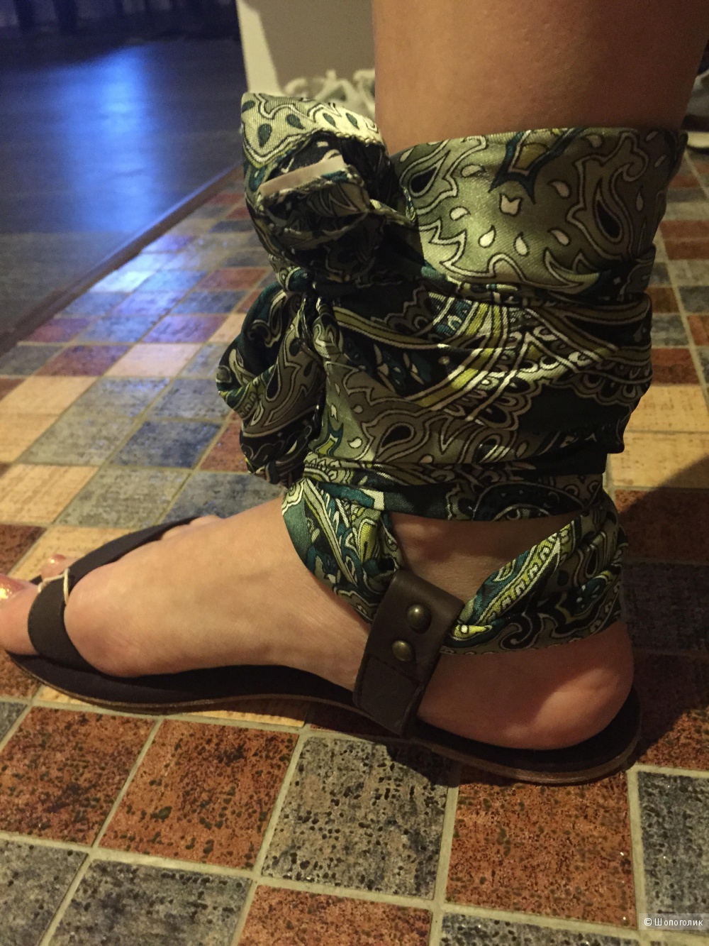 Кожаные сандалии Les danseuses, 39