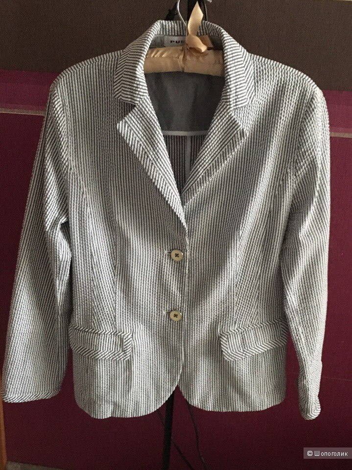 Стильный летний пиджак женский немецкого бренда PUBLIC р.48-50