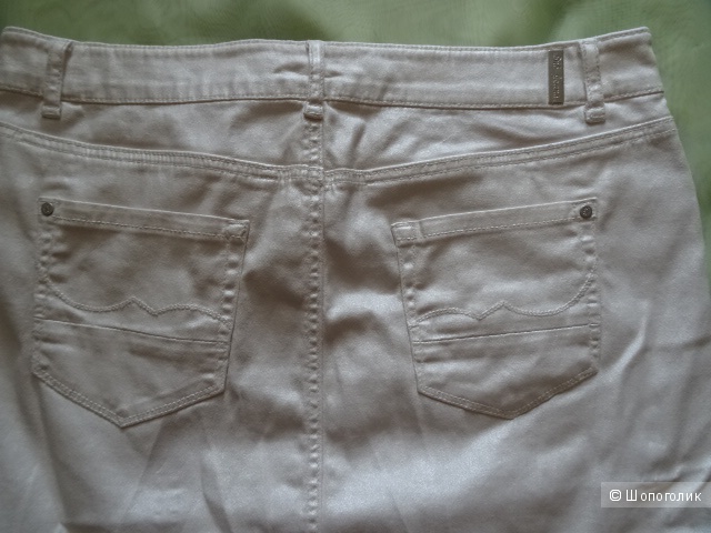 Юбка с золотистым напылением "Bonobo jeans", размер 44-46, б/у
