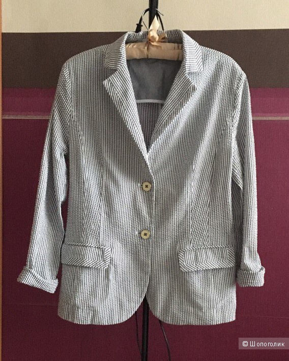 Стильный летний пиджак женский немецкого бренда PUBLIC р.48-50