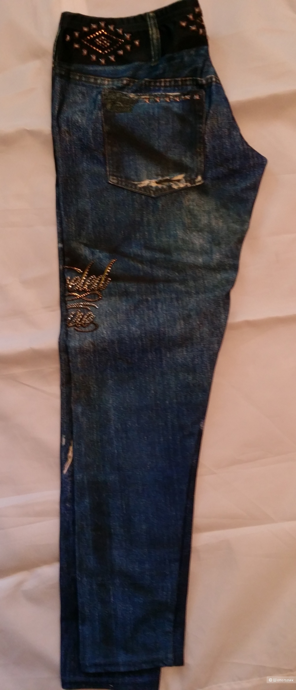 Леггинсы Bejeweled Leggins размер L (46 -48 размер) made in USA, под винтажные джинсы