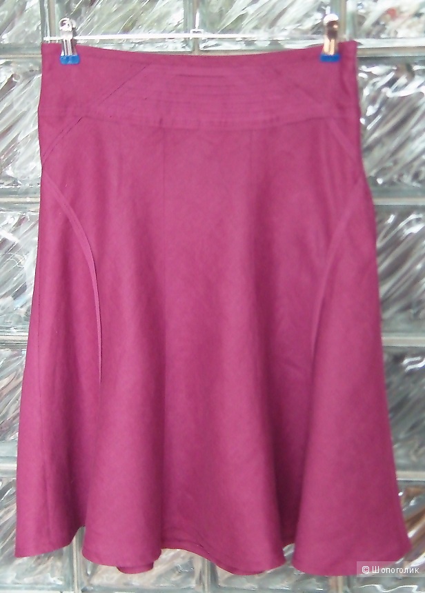 Летняя юбка Mexx цвета фуксии, 100 % лен, S