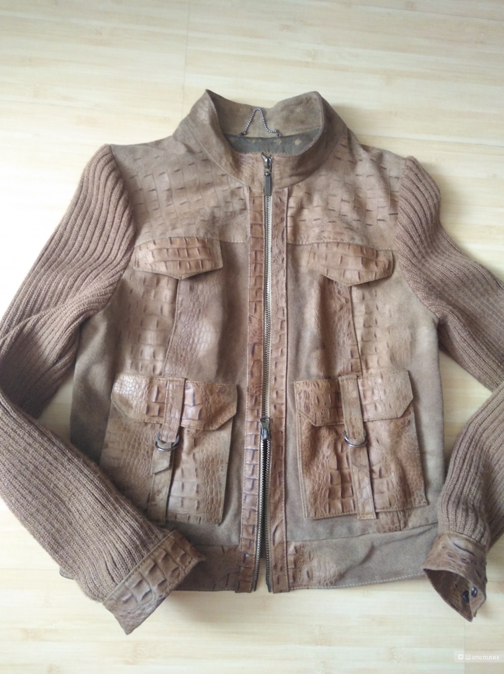 Куртка кожа-замша, Cavaricci, размер М