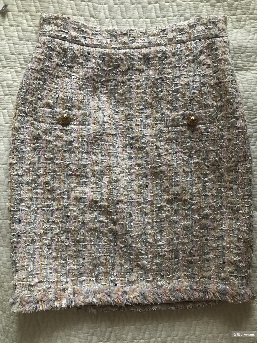 Твидовая юбка в размере XS-S от Atelier no.1
