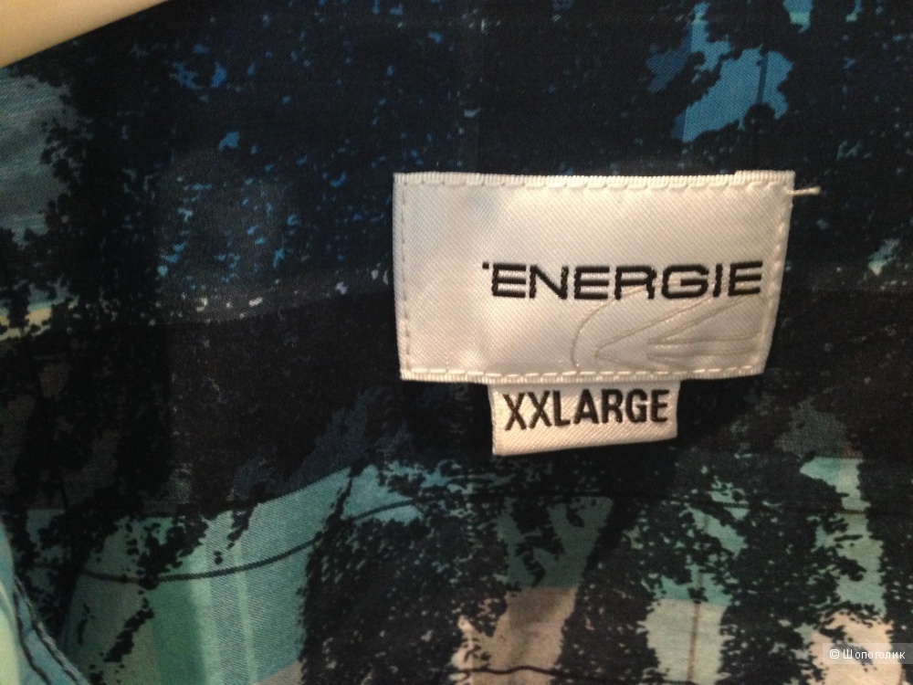 Мужская рубашка Energie (Италия) размер XXL (маломерка)