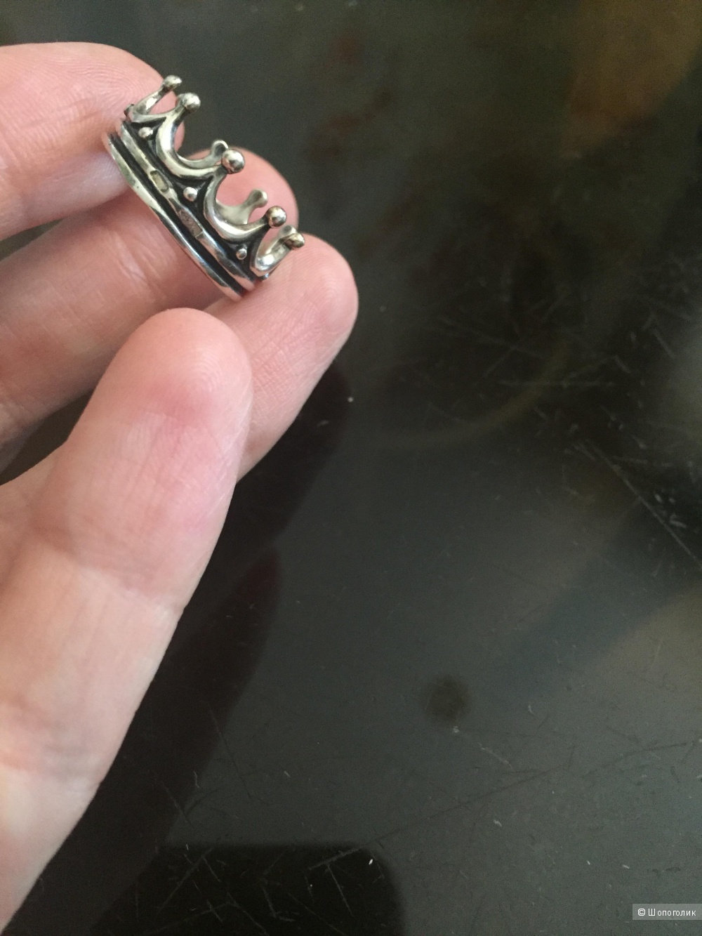 Новое кольцо из серебра 16,5 размер