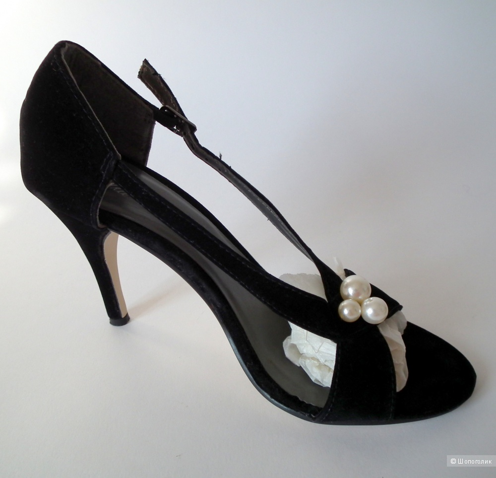Туфли из искусственной замши, женские, размер 37,5-38