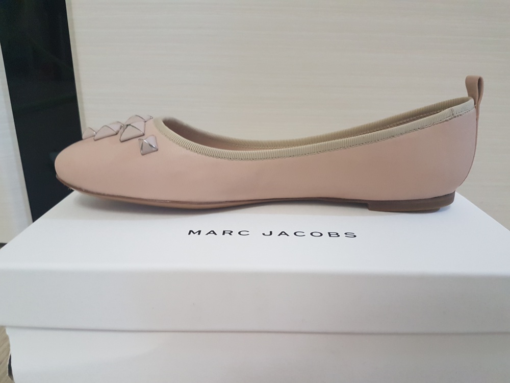 Балетки Marc Jacobs, 1ая линия бренда, цвет nude, размер 39-39.5