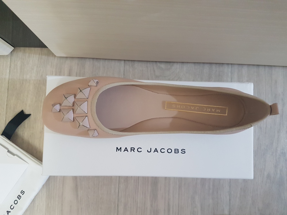 Балетки Marc Jacobs, 1ая линия бренда, цвет nude, размер 39-39.5