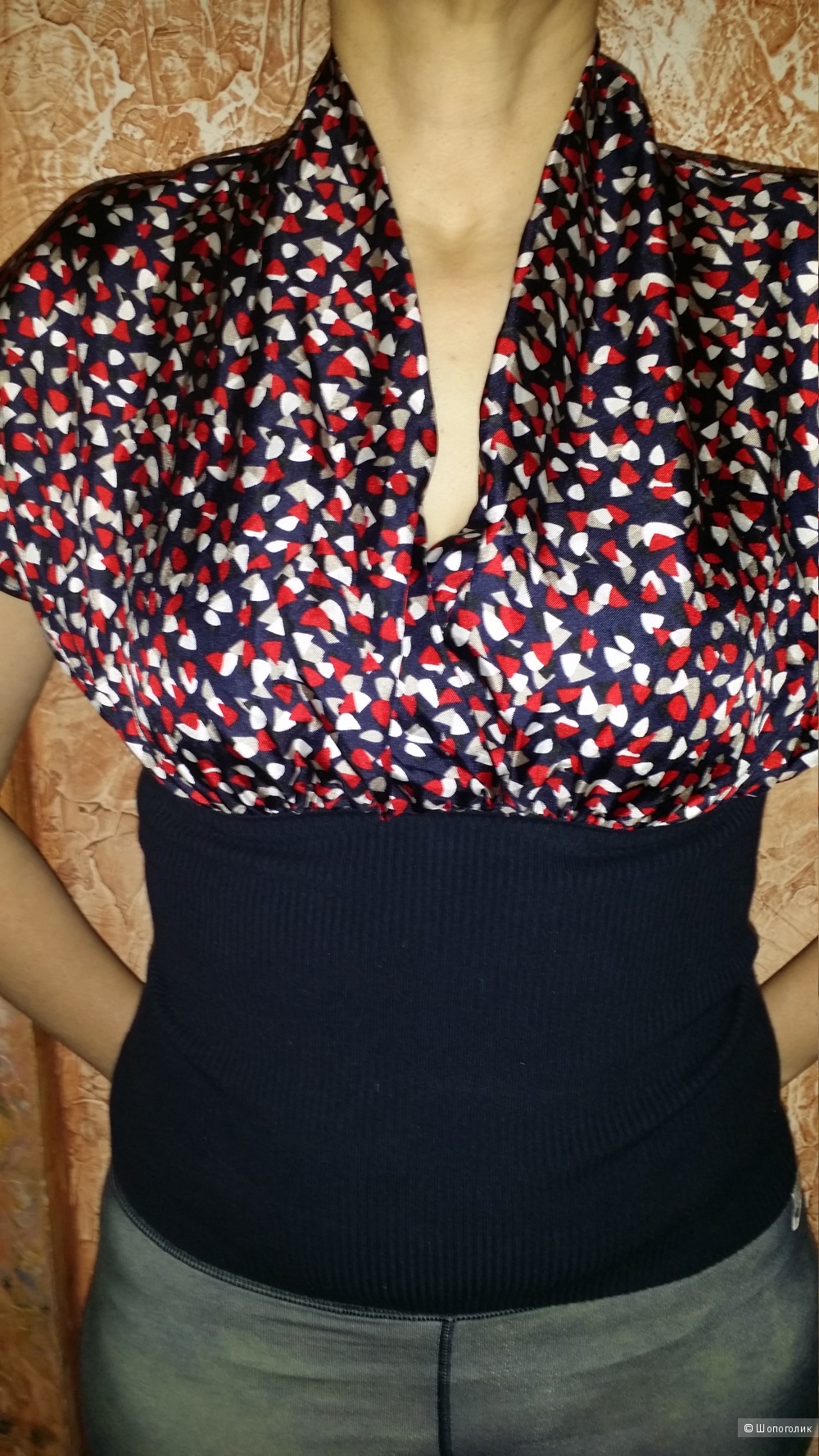 Блузка  шелковая Adolfo Dominguez , 44-48 размер