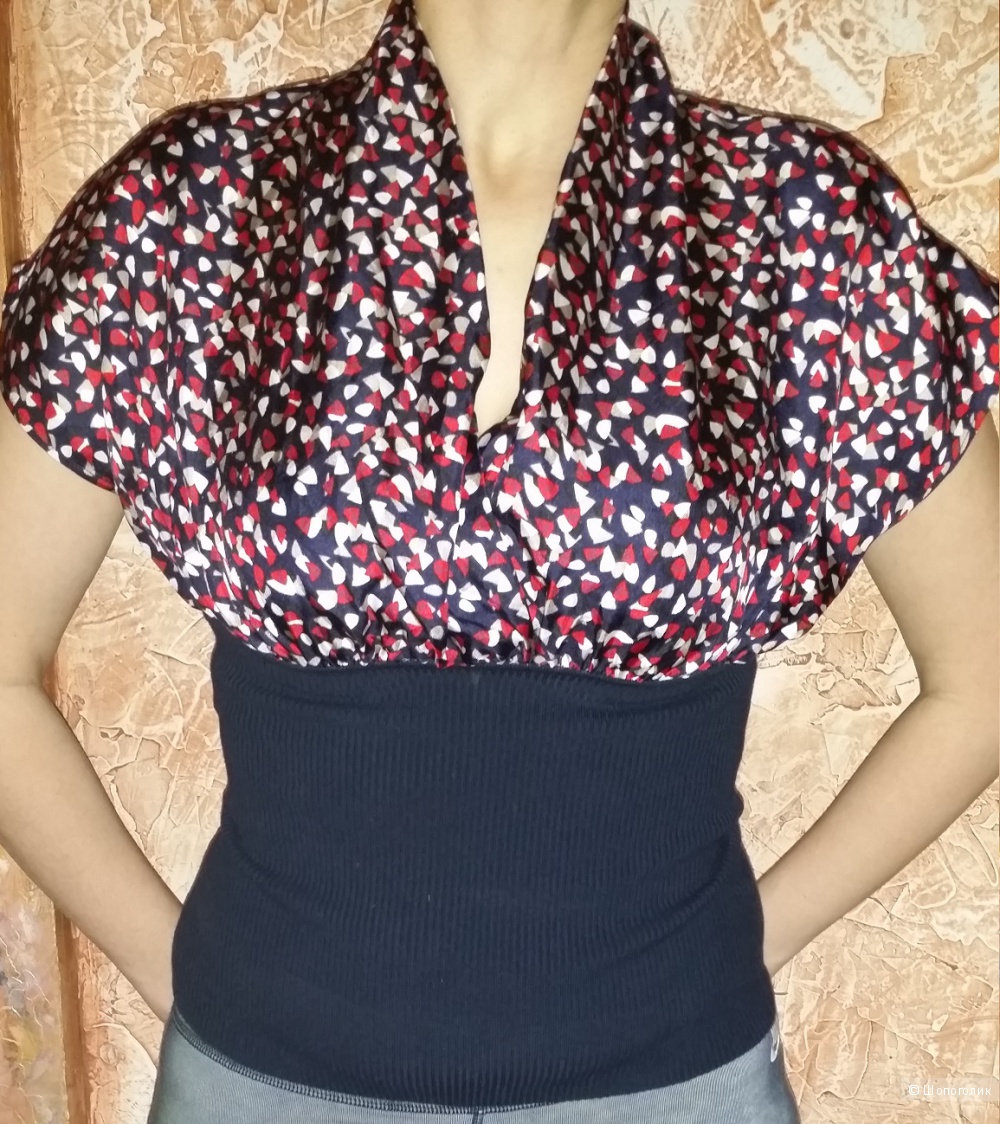 Блузка  шелковая Adolfo Dominguez , 44-48 размер