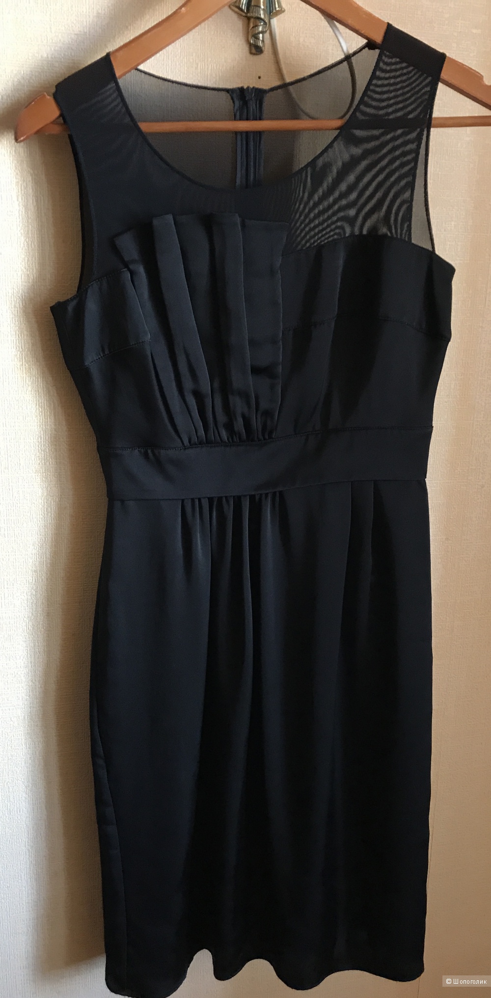 Платье вечернее чёрное Bessini Италия 42-44р
