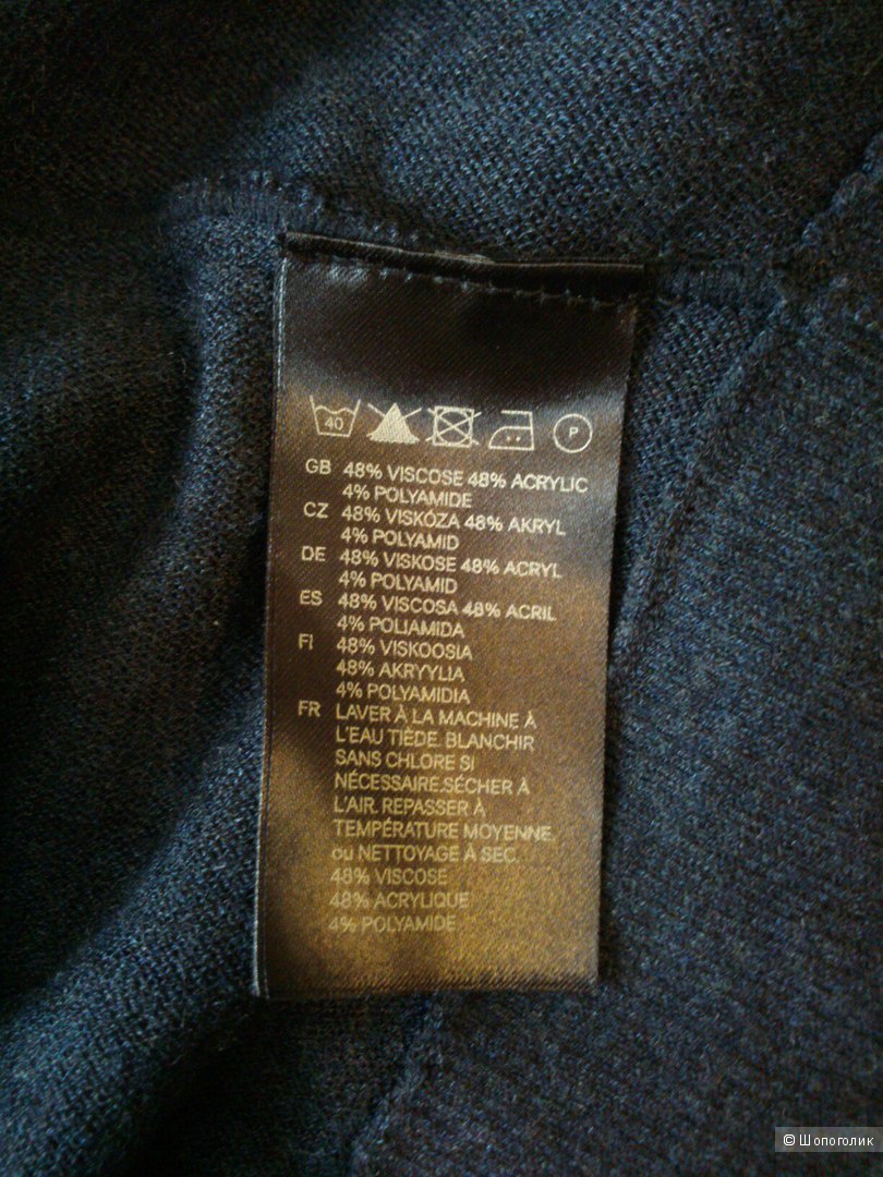 Туника H&M Размер: XS/S (за счет фасона сядет и на 42, и на 44, 46, 48-50).