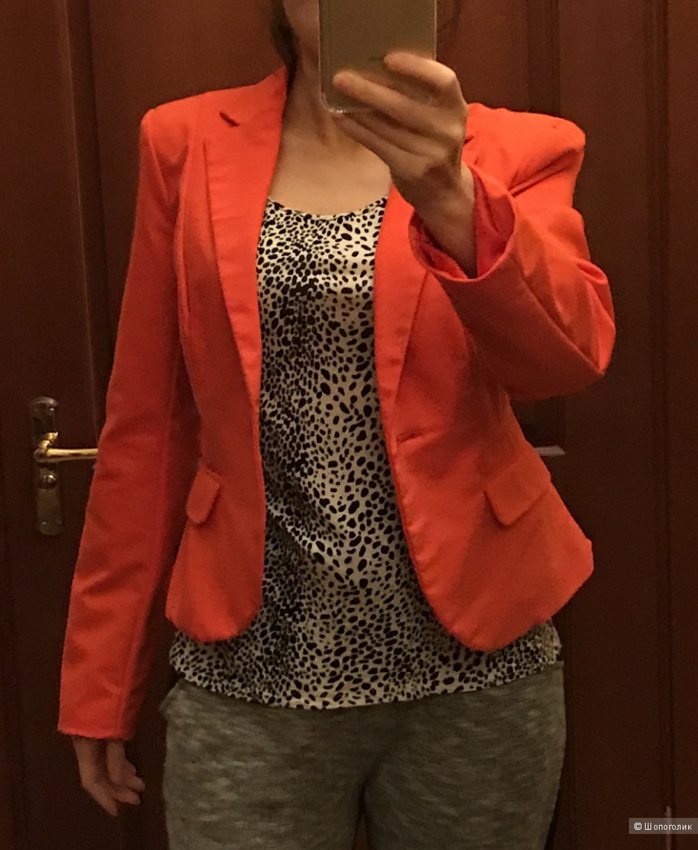 Пиджак оранжевый Reserverd, 42-44