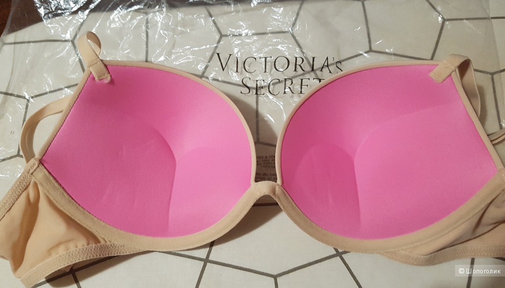 Продам бюст c пуш-ап Victoria`s Secret  размер 36В новый, с бирками цвет Buff