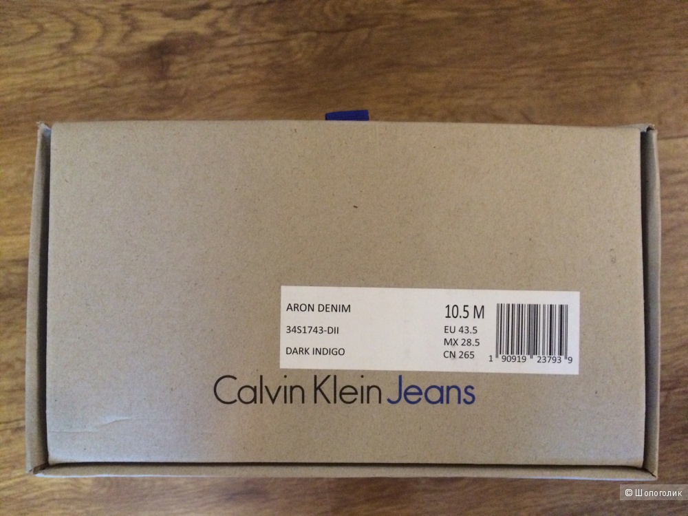 Calvin Klein  Jeans кеды мужские размер 10,5