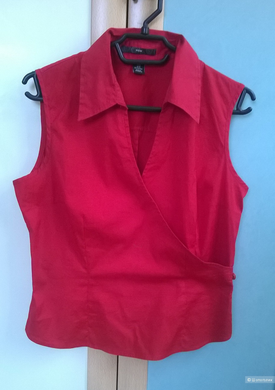 Топ блузка с запАхом 44-46 размер