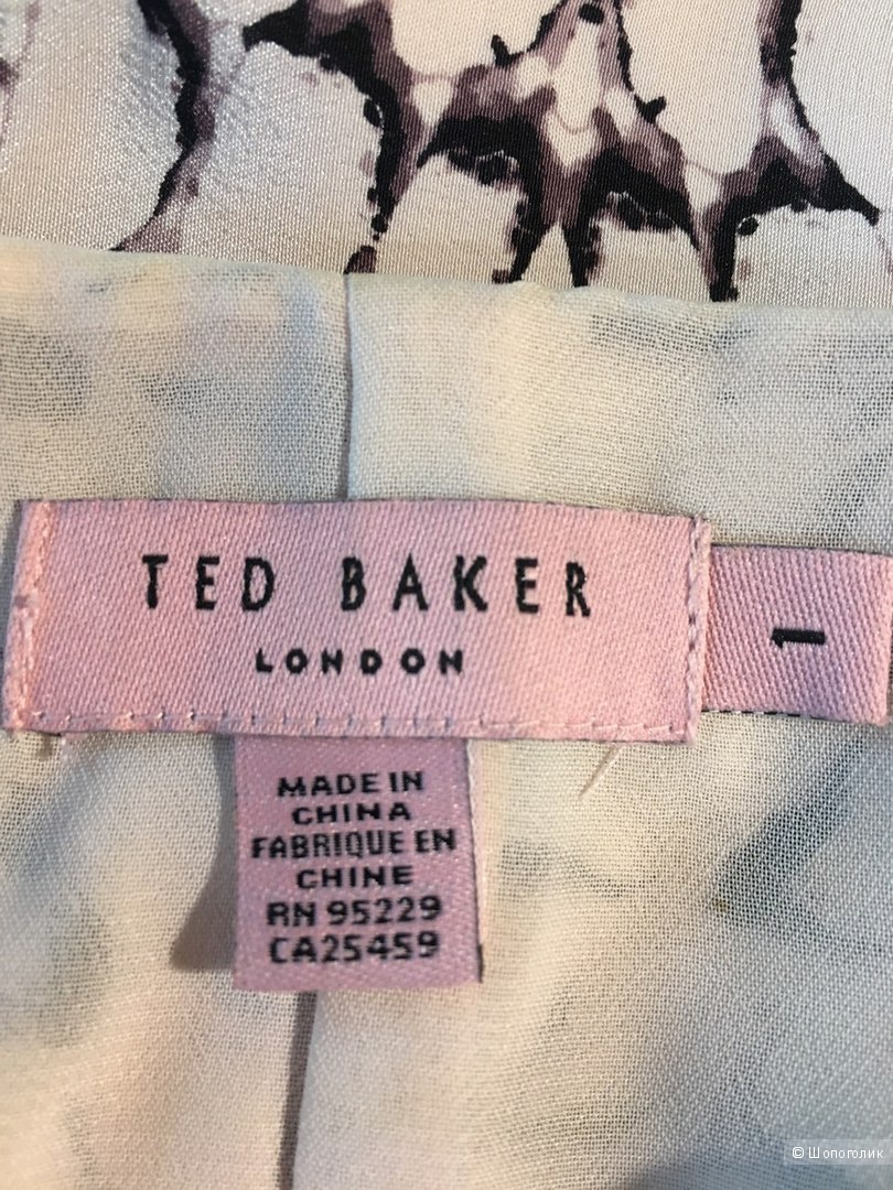 Роскошное шелковое платье Ted Baker 40-42 размер