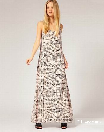 Роскошное шелковое платье Ted Baker 40-42 размер