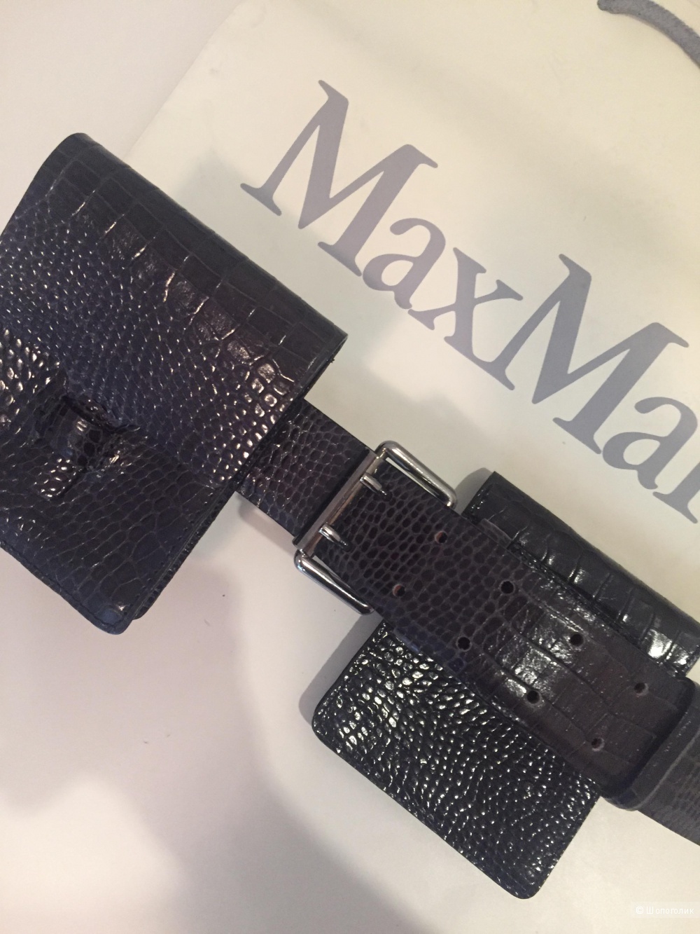 Max Mara , ремень кожаный , размер S