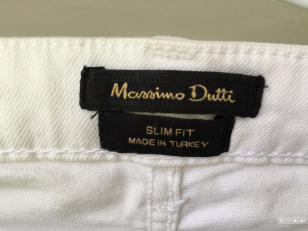 Джинсы белые Massimo Dutti, размер 40-42 (UER 34, USA 2)