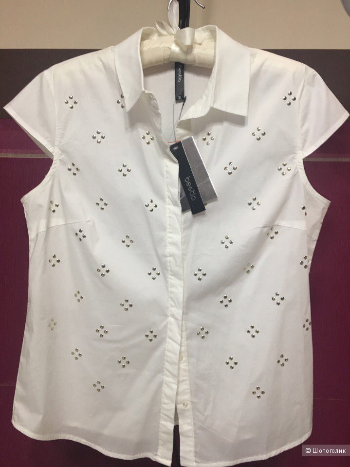 Базовая блуза стиле casual бренда Bestia. размер XL