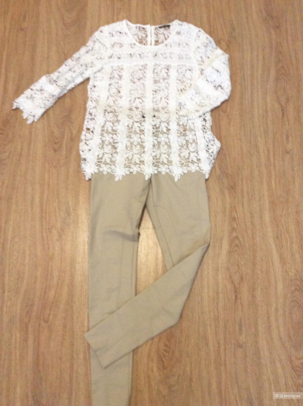 Кружевная блуза Massimo Dutti 46-48 размер