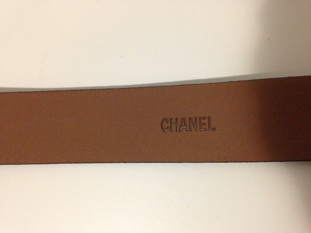 Пояс " CHANEL ", натуральная кожа.