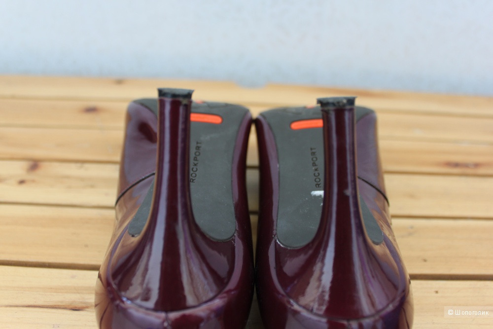 Бордовые туфли-лодочки Rockport, 37