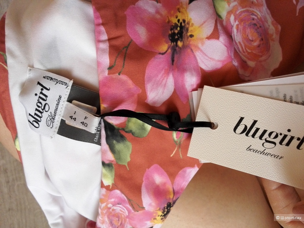 Купальник BLUGIRL BEACHWEAR лиф 46 it плавки 44 it